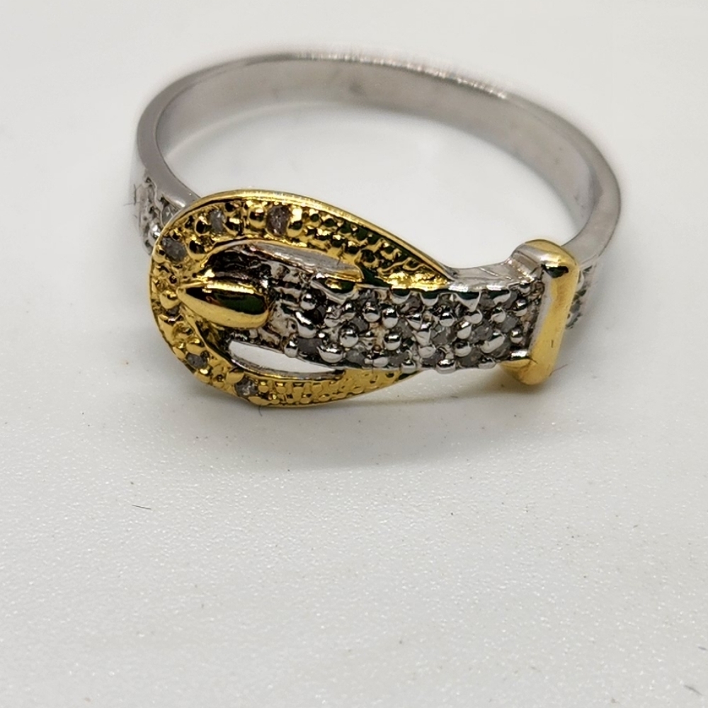 New Belt Buckle 30 Diamonds (similar ring)